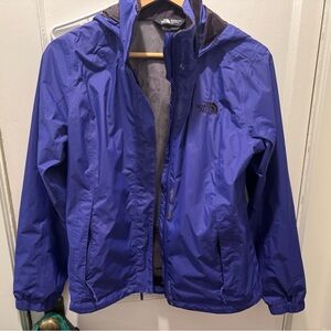 The North Face Blue Jacket with Black Lining